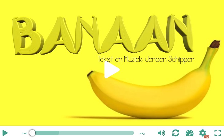 voorbeeldles 123Zing - Banaan